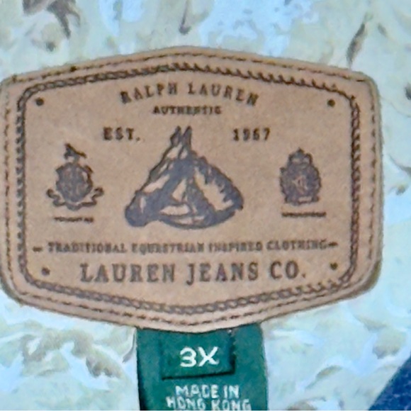 Vintage Ralph Lauren Authentic Blue Jean 3X Quilted Jacket Equestrian Excellent - Picture 4 of 14